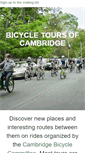 Mobile Screenshot of cambridgebikes.org